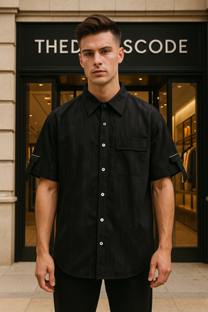 Мъжка риза Black Essence FW 2026