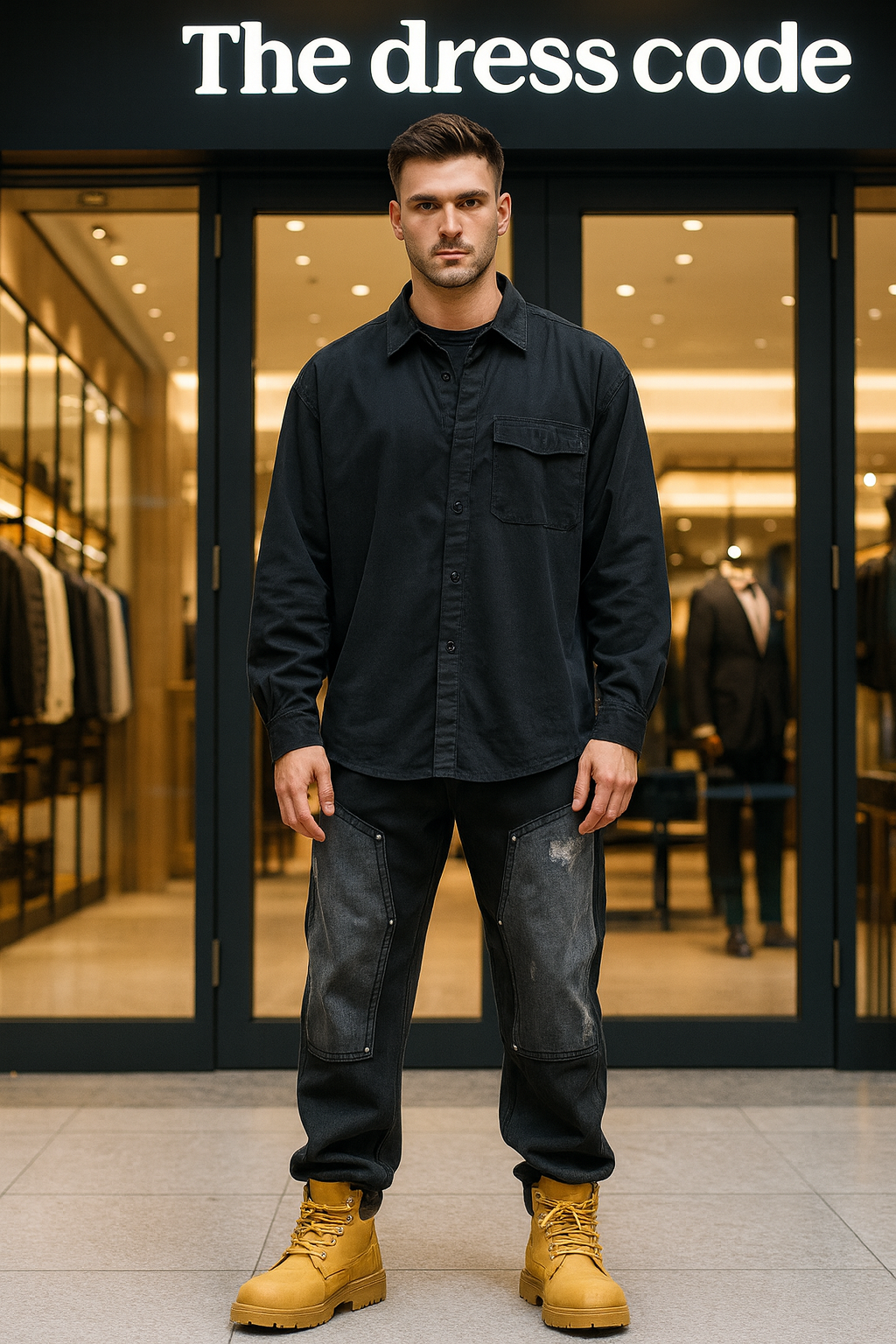 Мъжки панталон Steel Code FW 2026-Thedresscode