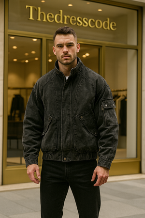 Мъжко яке Dark Ash Denim FW 2026