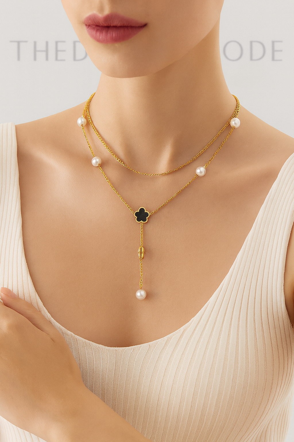 Дамско колие Éclat Noir SS26