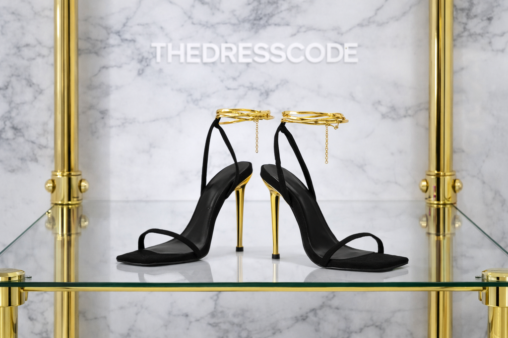 Дамски обувки с ток Black Couture SS26