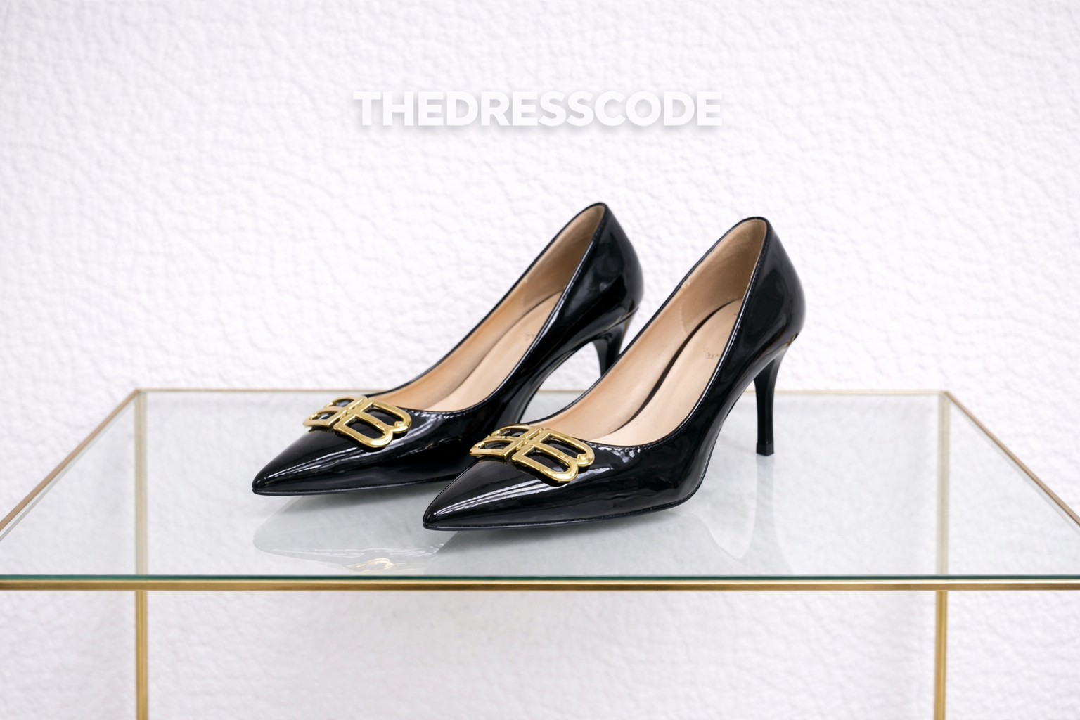 Дамски обувки с ток Élise Noir SS26