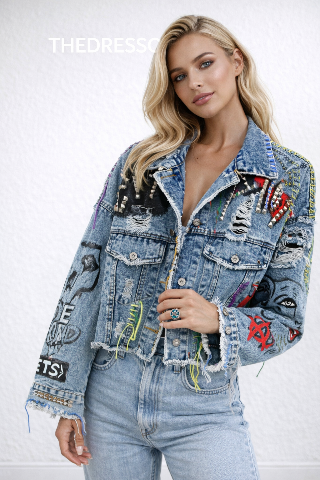 Дамско дънково яке Forget about SS26