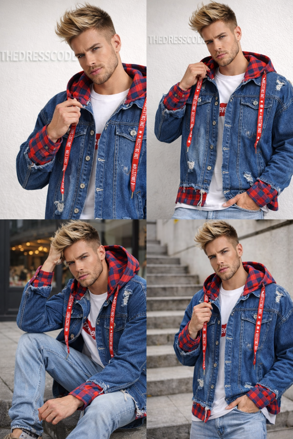 Мъжко дънково яке NOIR ICON SS25