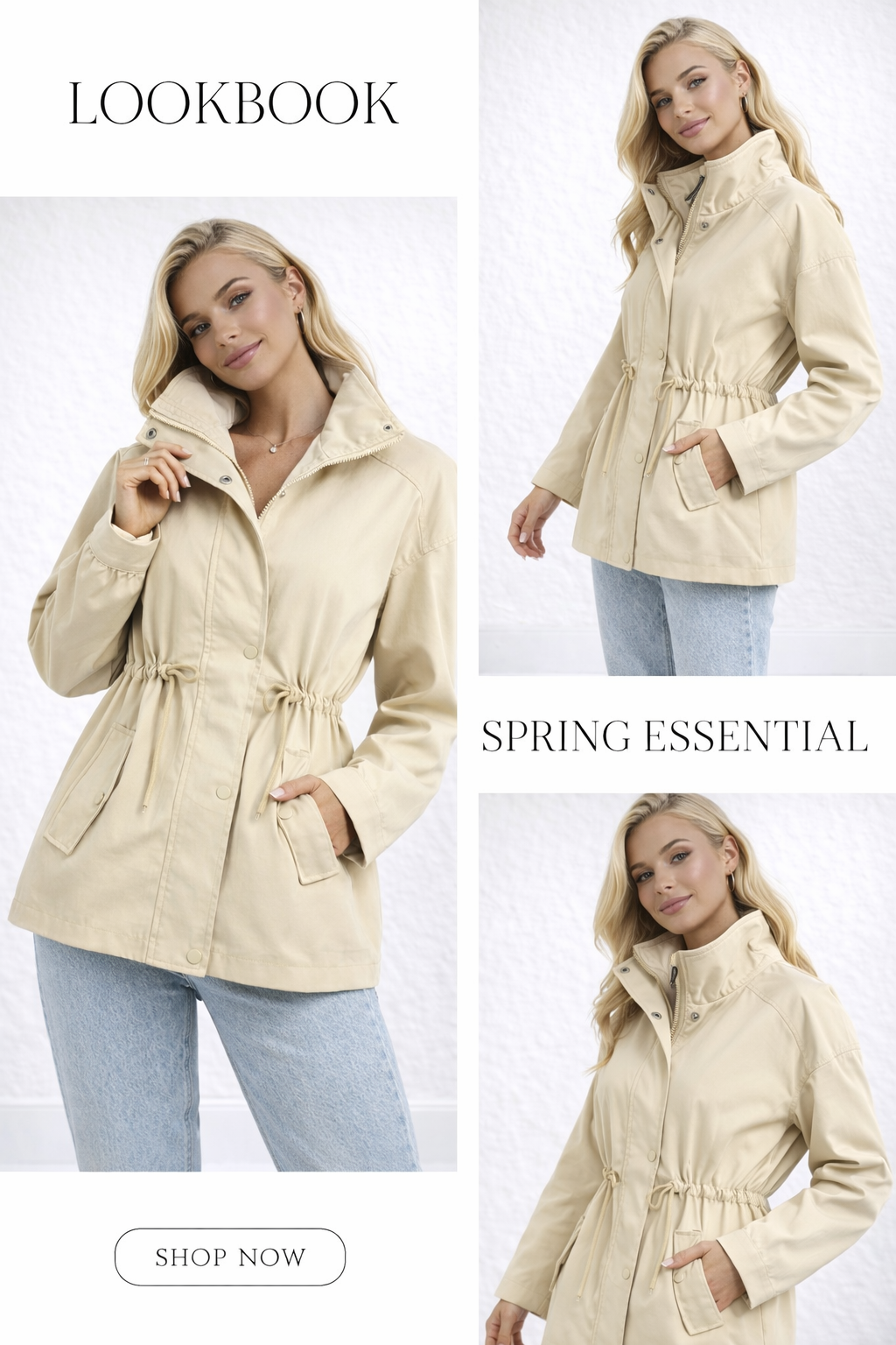 Дамско яке NUDE CODE SS26