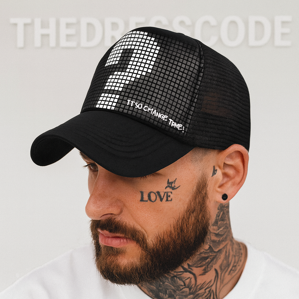 Мъжка шапка White Change Time SS25