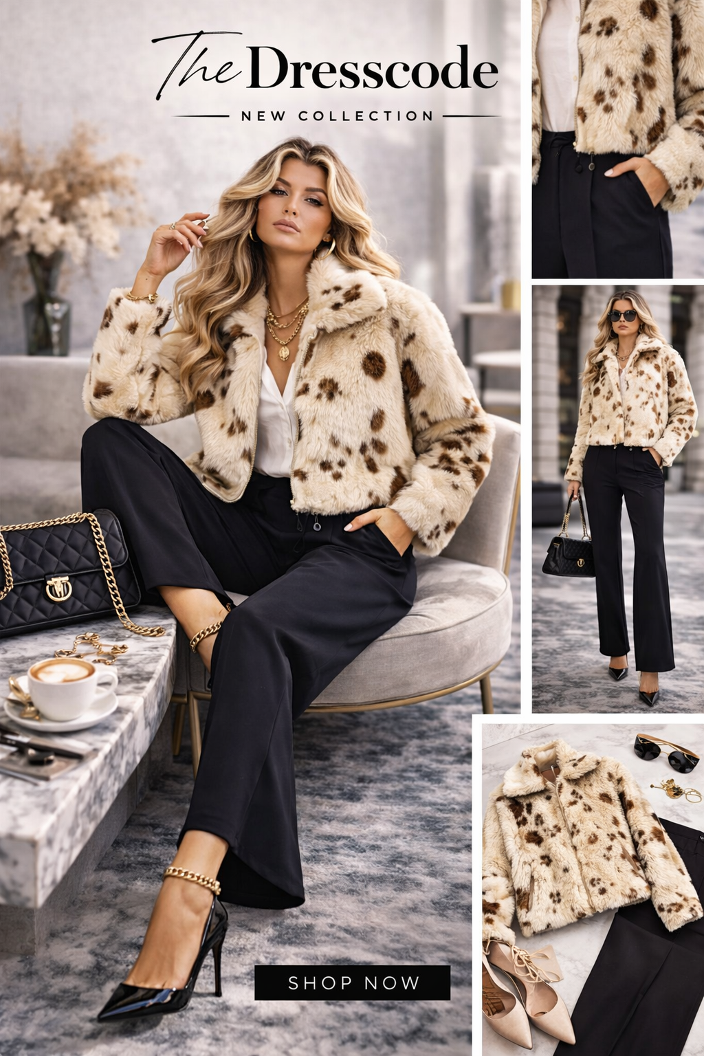 Дамско яке Cream Cow SS27