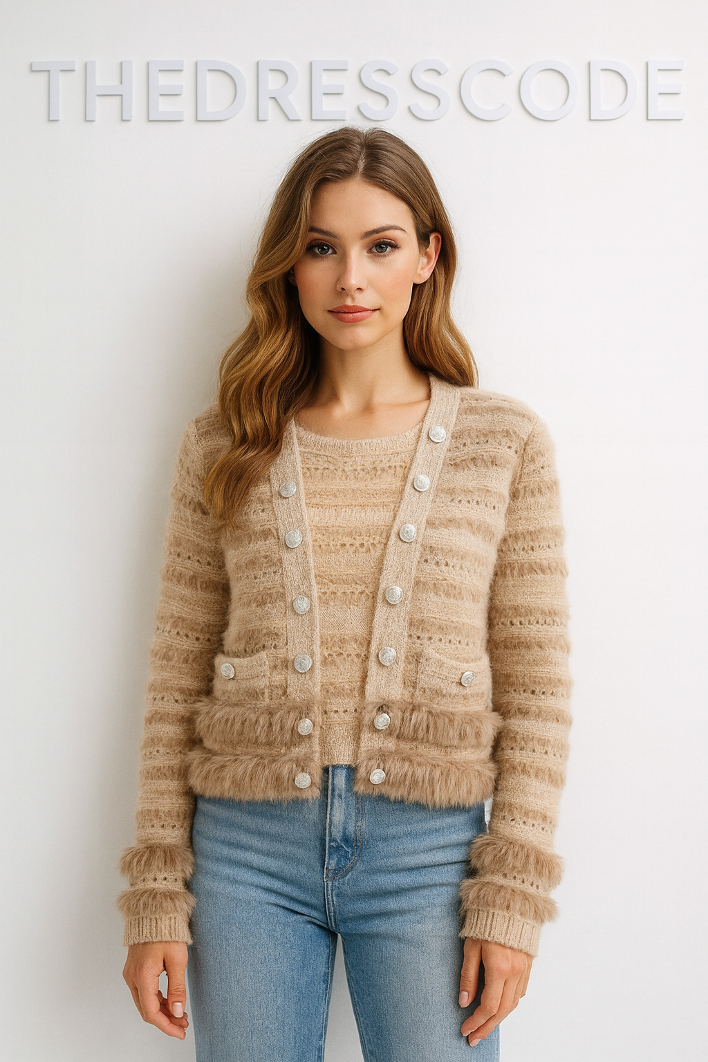 Дамска жилетка Feather sleeve's SS26