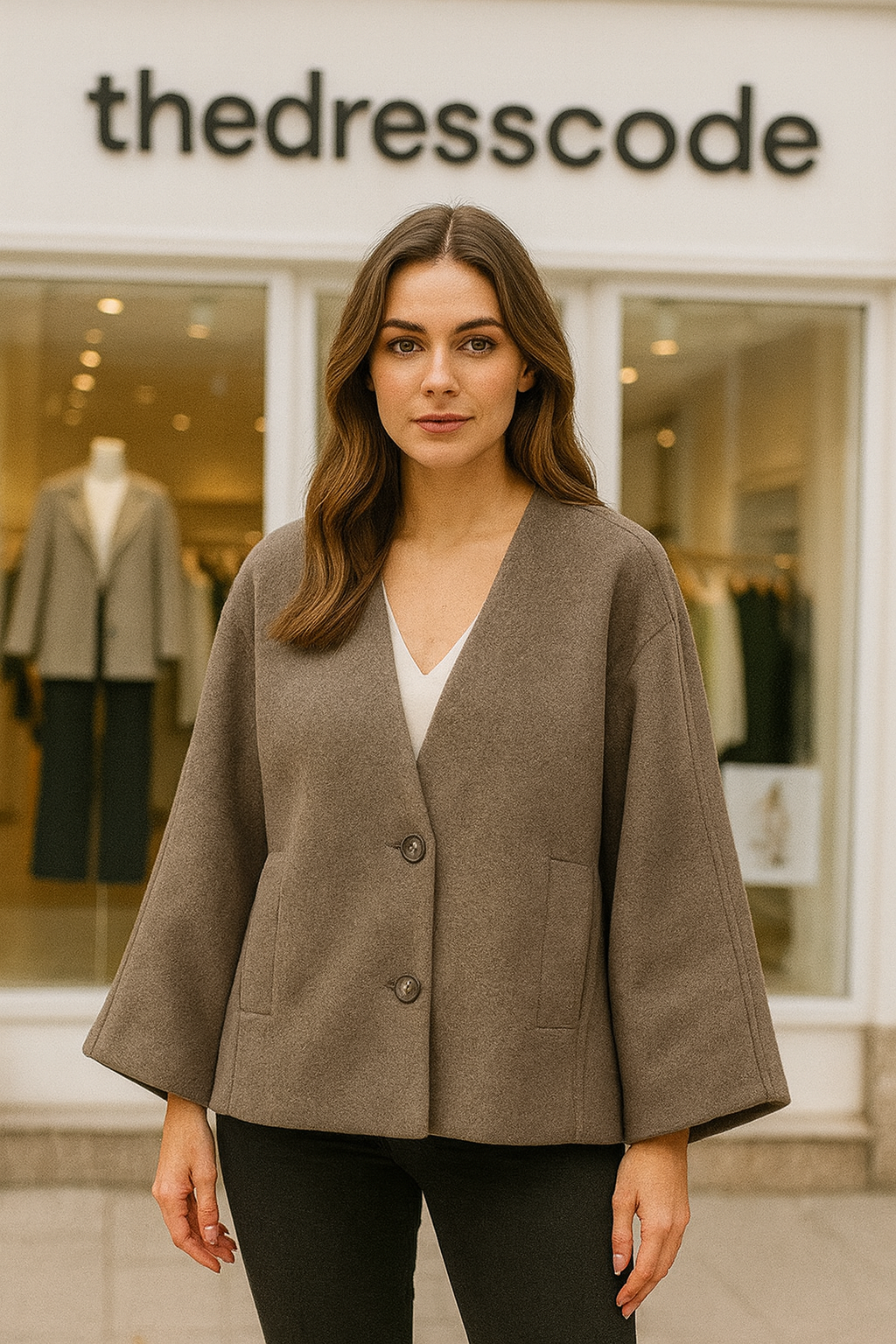 Дамско яке Cléa FW 2026-Thedresscode