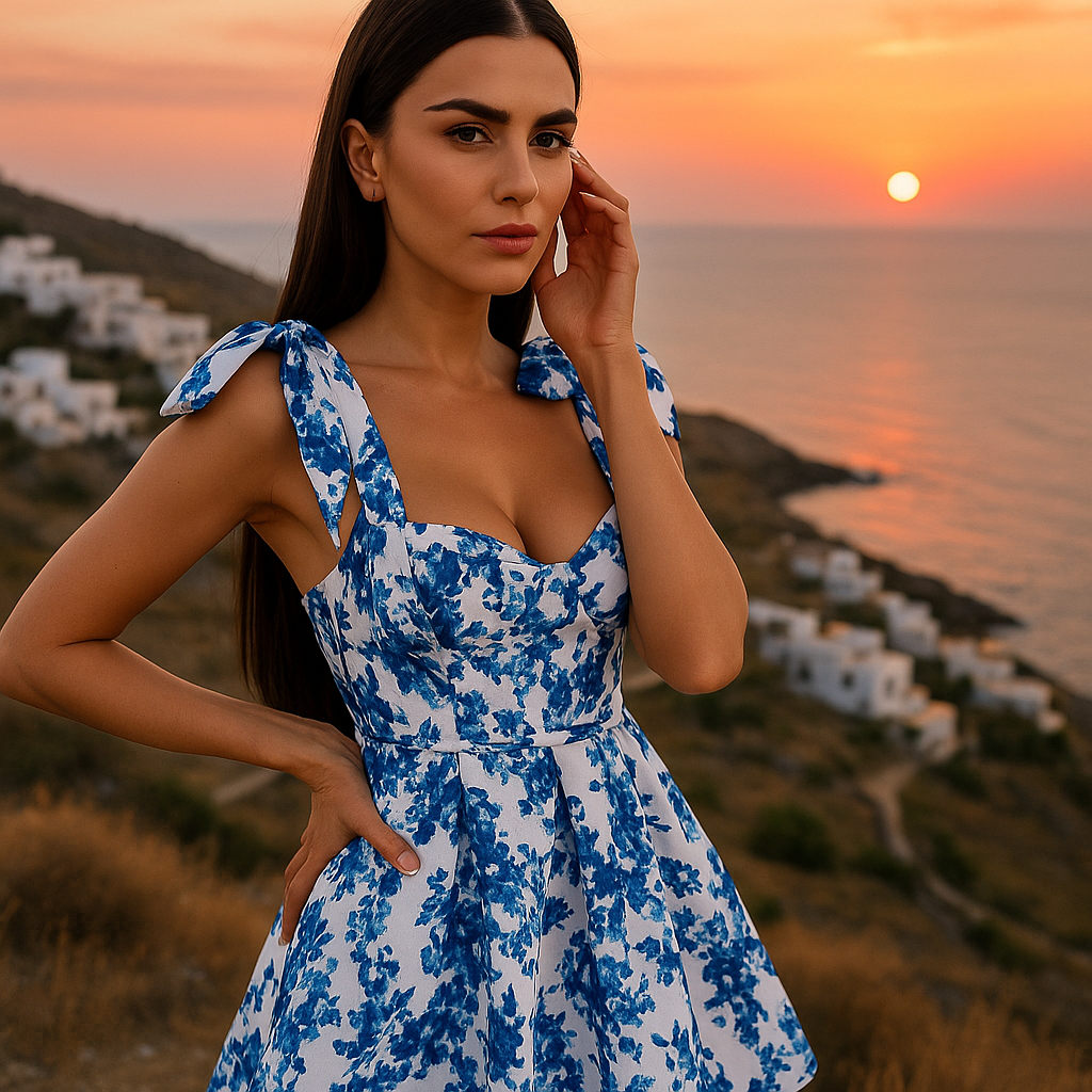 Дамска рокля Floral Symphony **SALE 25**-https://detail.1688.com/offer/859541717103.html?spm=a360q.8274423%2Fnew.goods.productimage-Thedresscode