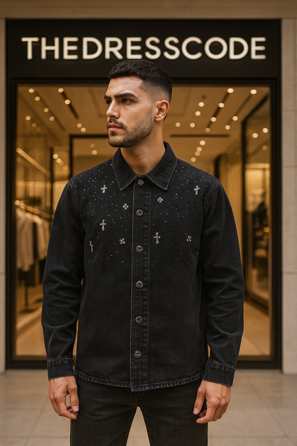 Мъжка риза Dark Saint FW 2026-Thedresscode