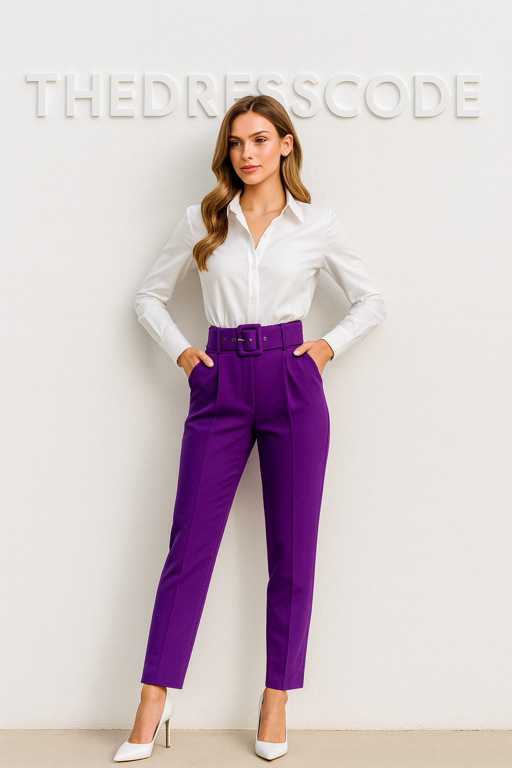 Дамски панталон Purple MOOD SS26