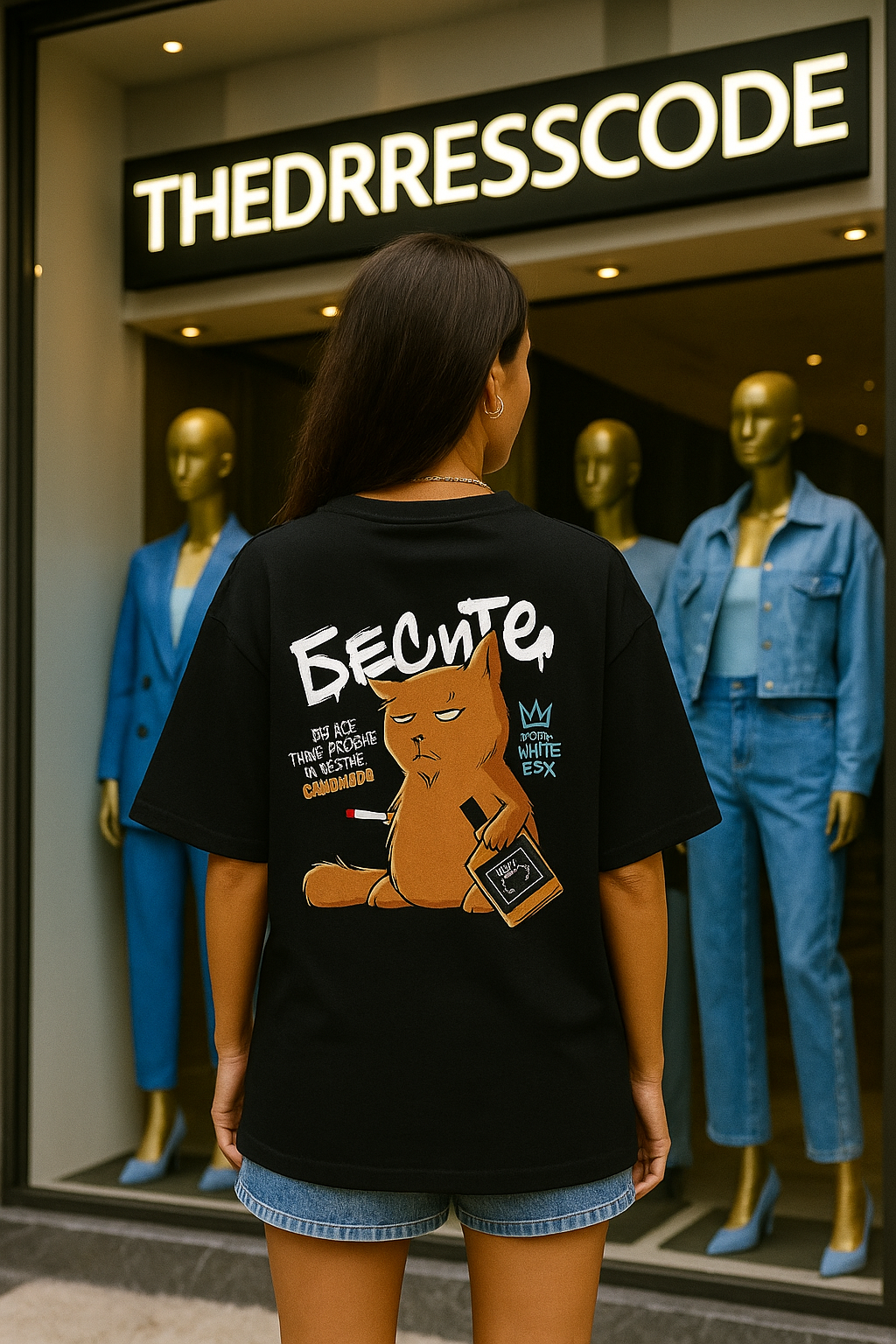 Дамска тениска|Бесите SS26