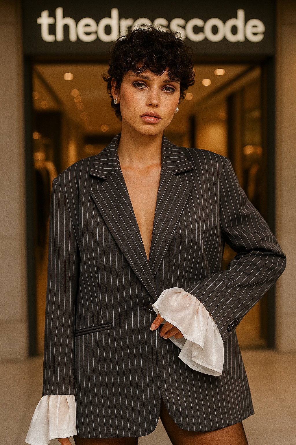 Дамско сако White Puff Sleeve SS25-https://detail.1688.com/offer/828460083310.html?kj_agent_plugin=aibuy-Thedresscode