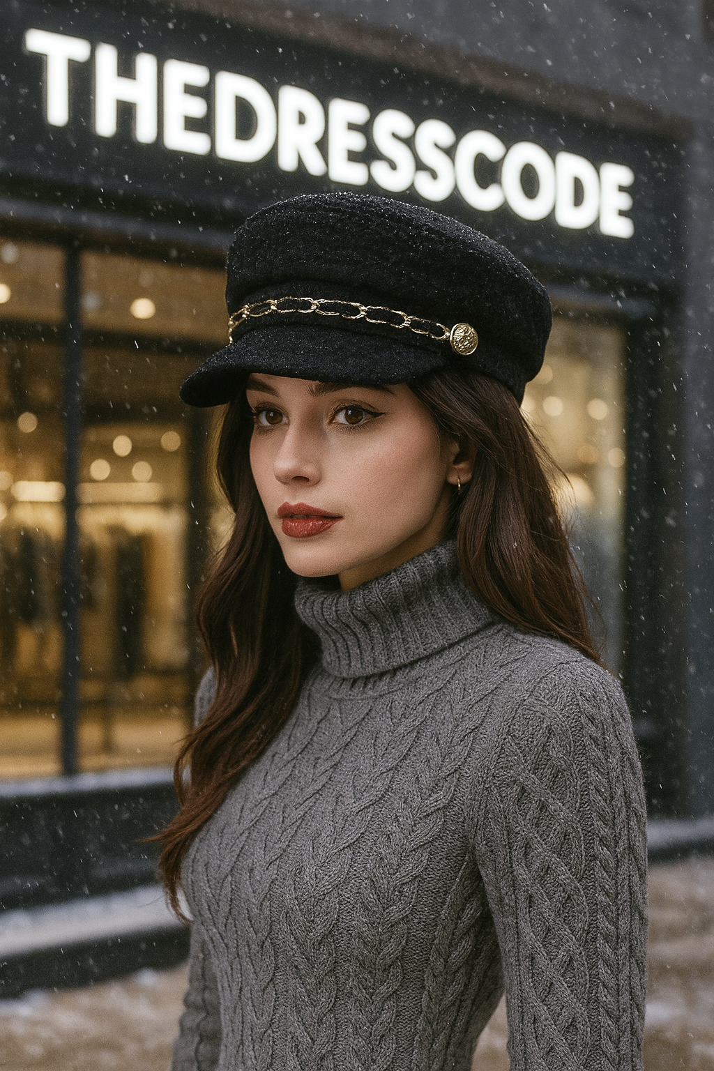 Дамска шапка DRESSCODE FW 2026-Thedresscode