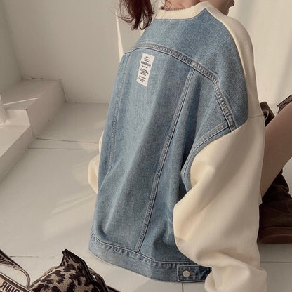 Дамска блуза Denim Side SS24-【淘宝】限时满3.01减3 http://e.tb.cn/h.gKFmgAtd08QFuZS?tk=kSfQ3hfE8vH MF7997-Thedresscode