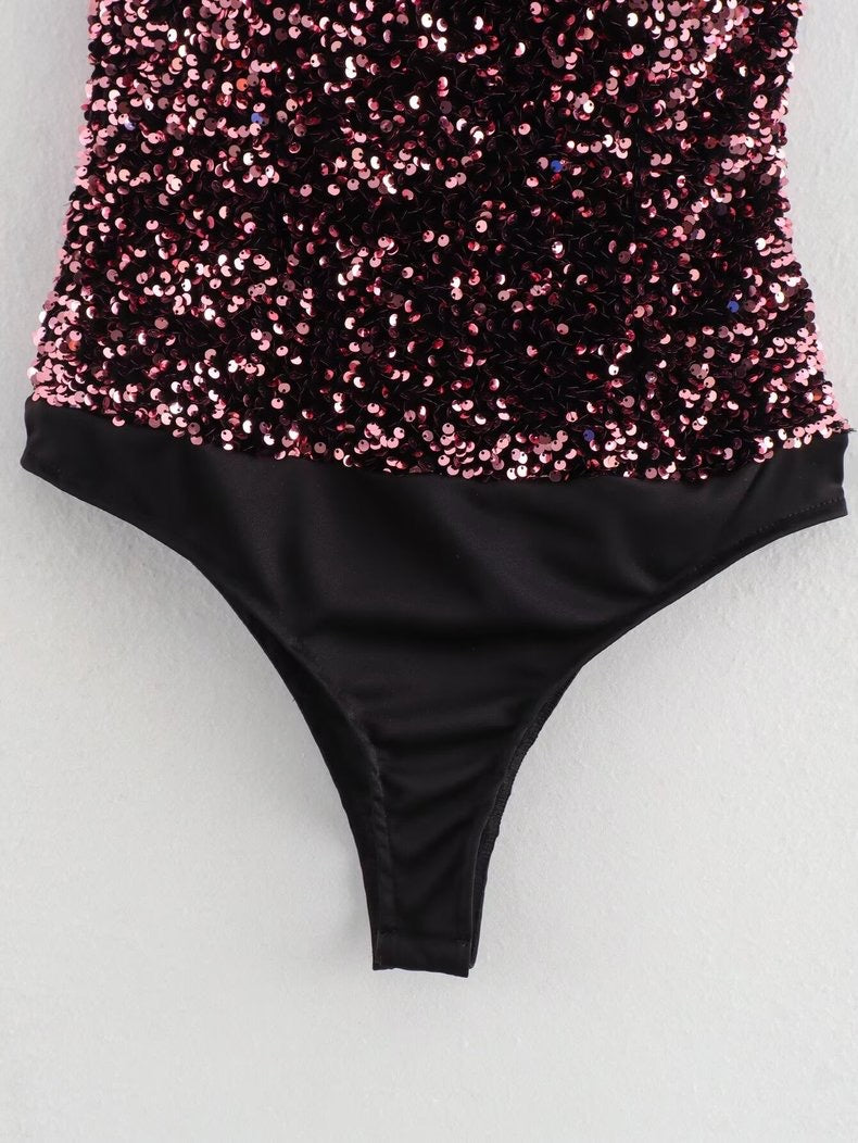 Дамско боди Sequins SS24-bodysuit-Thedresscode