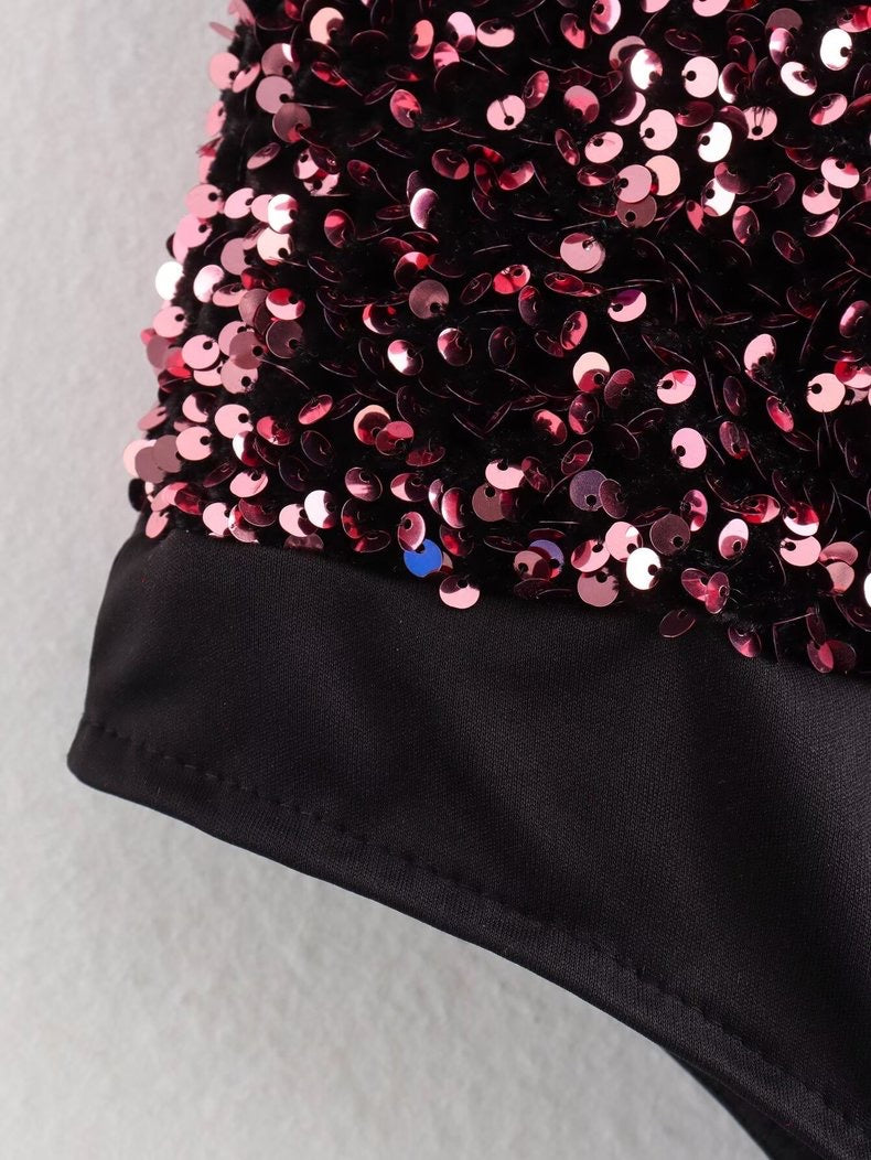 Дамско боди Sequins SS24-bodysuit-Thedresscode