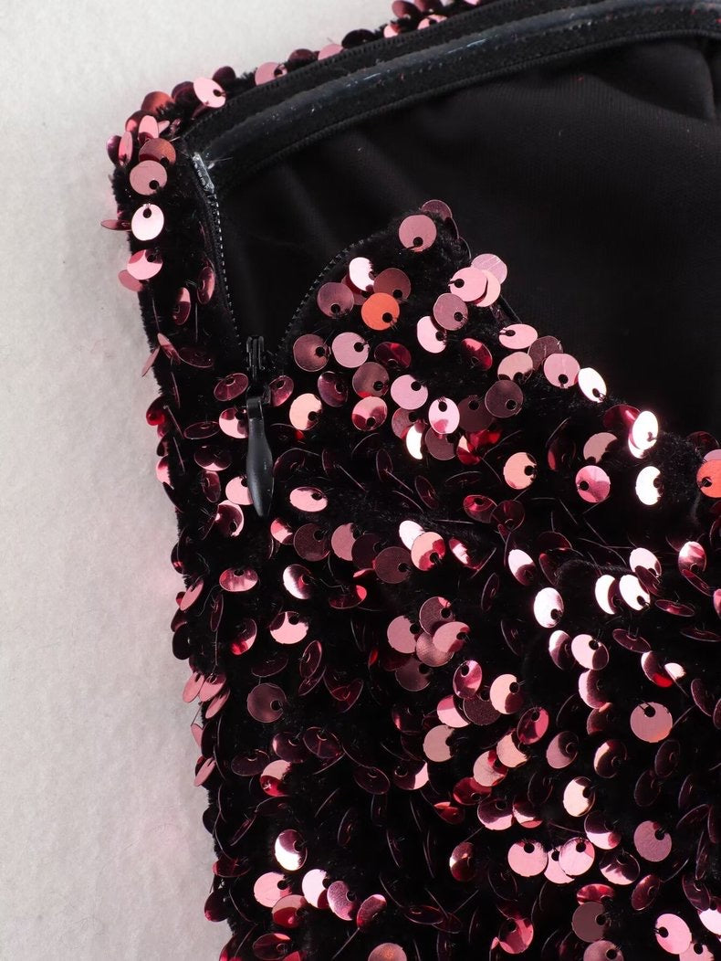 Дамско боди Sequins SS24-bodysuit-Thedresscode