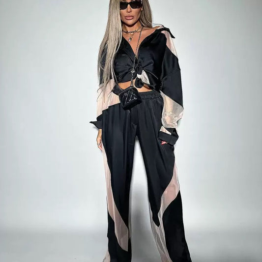 Дамски комплект Mesh Mood SS25-Thedresscode