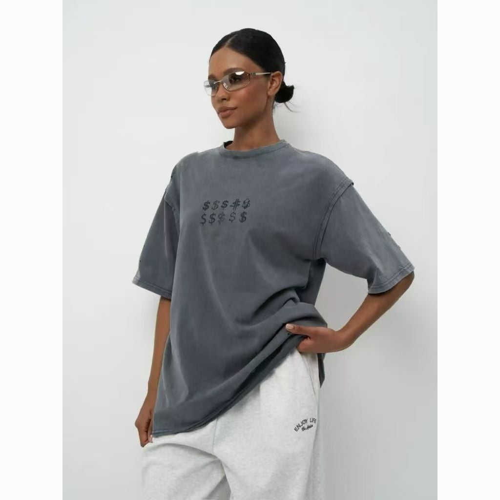 Дамска тениска Dollar SS25-https://detail.1688.com/offer/876597135545.html?kj_agent_plugin=aibuy-Thedresscode