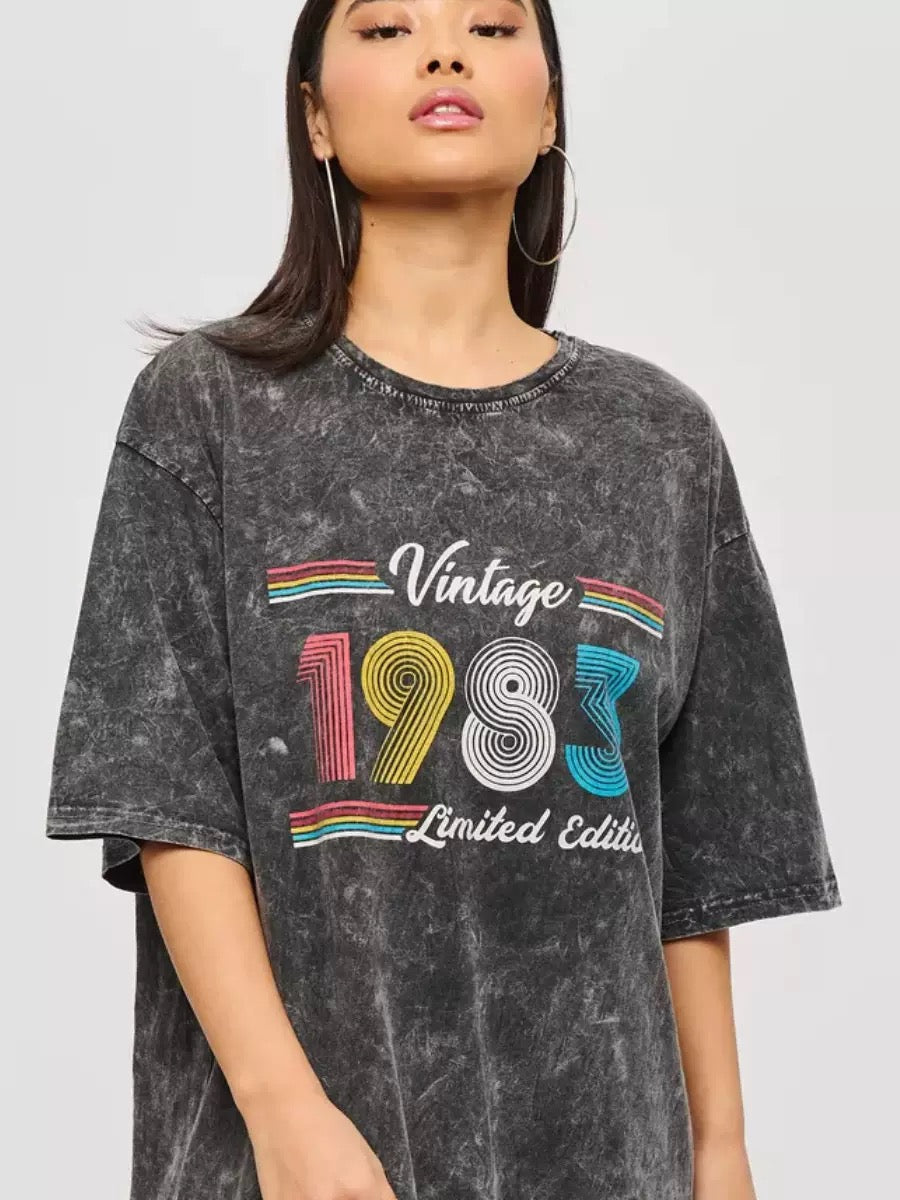 Дамска тениска Vintage FW 2026