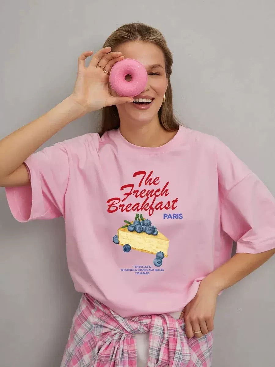 Дамска тениска French Breakfast FW 2026