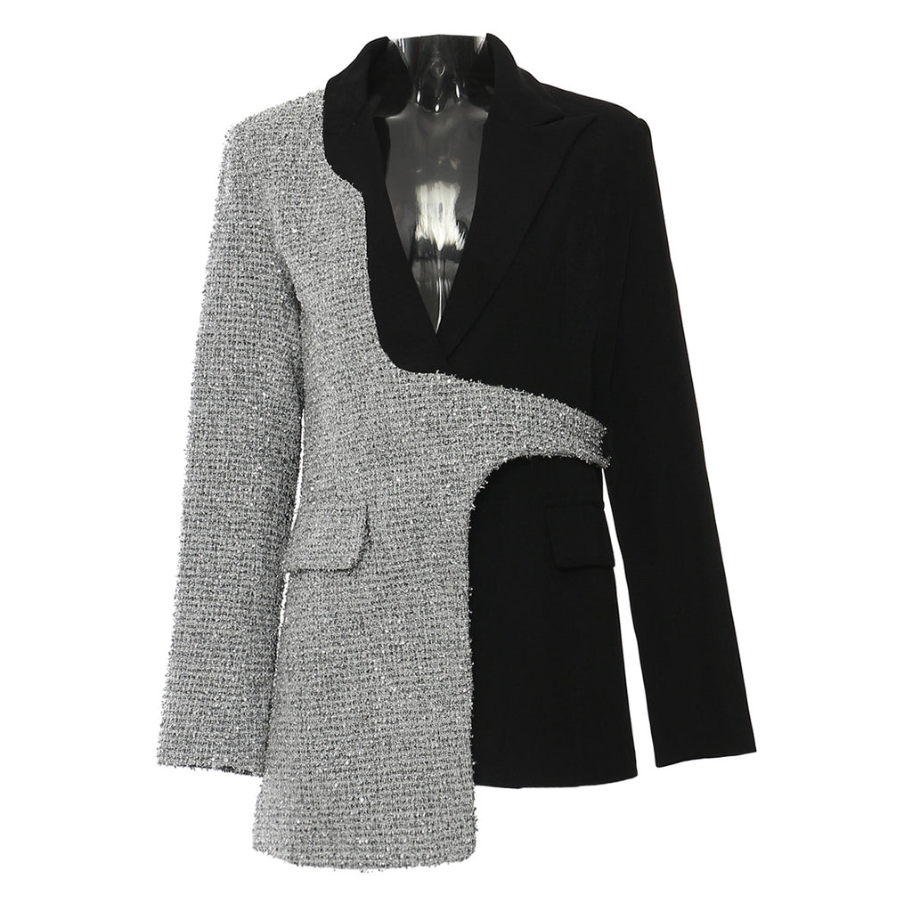 Дамско сако Gray Blink Side FW 2026-https://detail.1688.com/offer/840392506148.html?_t=1737125651303&spm=a2615.7691456.co_1_0_wangpu_score_0_0_0_0_0_0_0000_0.0-Thedresscode