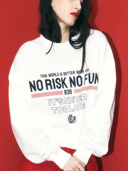 Дамска блуза No Risk,No Fun SS25-https://detail.1688.com/offer/883592601624.html?kj_agent_plugin=aibuy-Thedresscode