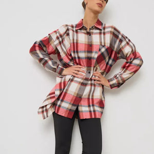Дамска риза Plaid Passion FW 2026