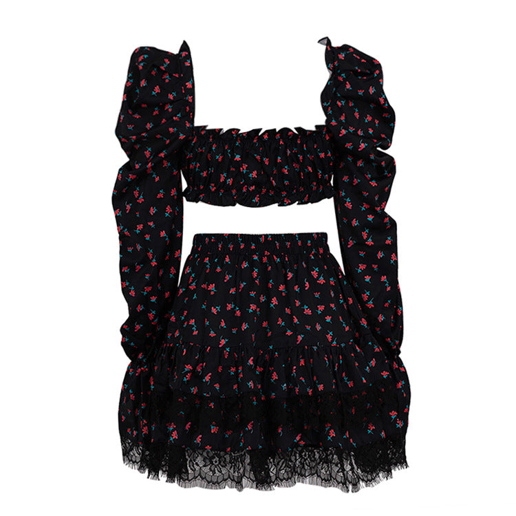 Дамски комплект Floral Muse SS25-Thedresscode