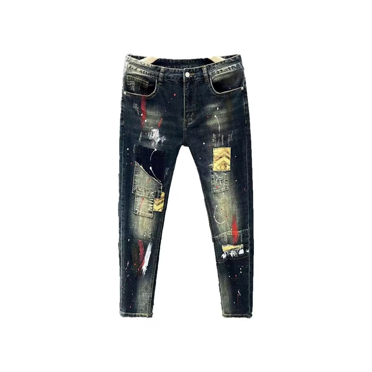 Мъжки дънки Street Art SS25-https://detail.1688.com/offer/838396950471.html?kj_agent_plugin=aibuy-Thedresscode