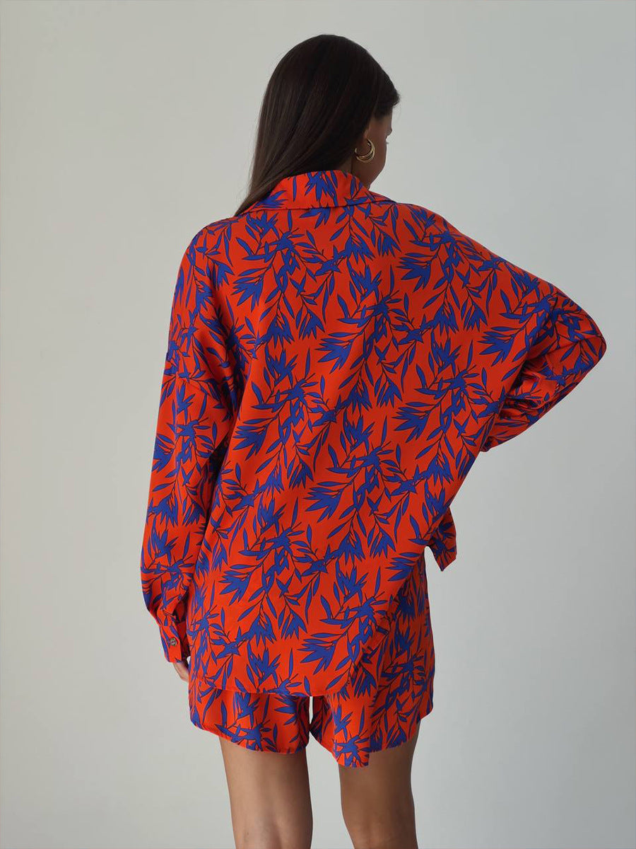 Дамски комплект Tropical Fire SS25-Thedresscode