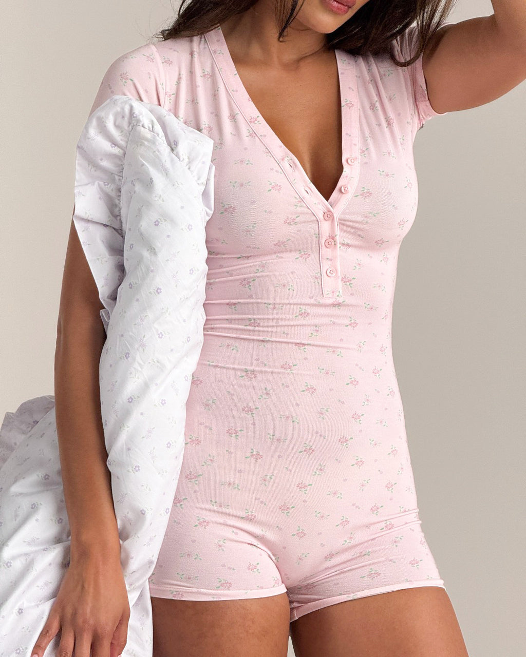 Дамска пижама Sweet Blossom FW 2026-Thedresscode