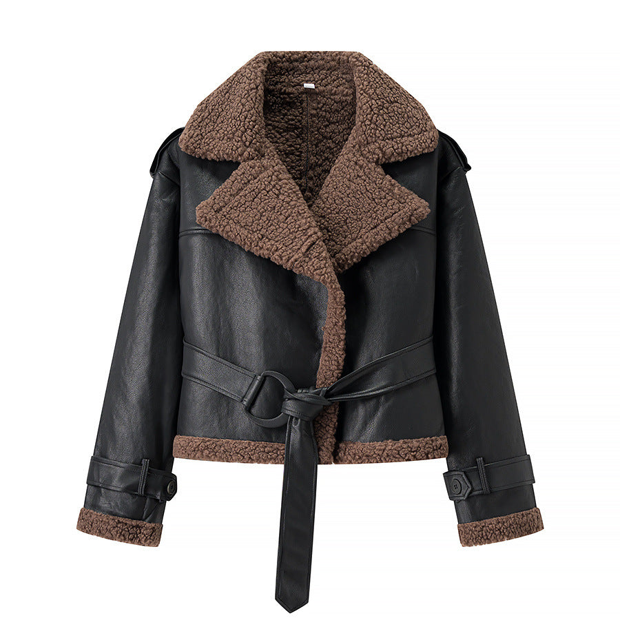 Дамско палто Chocolate Shearling SS27