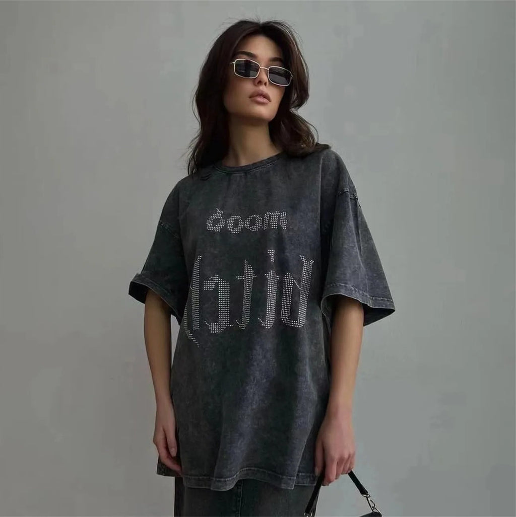 Дамска тениска Dark Mood Crystal SS26