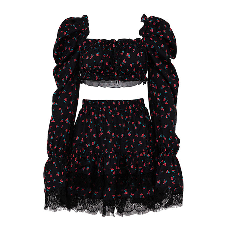 Дамски комплект Floral Muse SS25-Thedresscode