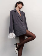 Дамско сако White Puff Sleeve FW 2026-https://detail.1688.com/offer/828460083310.html?kj_agent_plugin=aibuy-Thedresscode