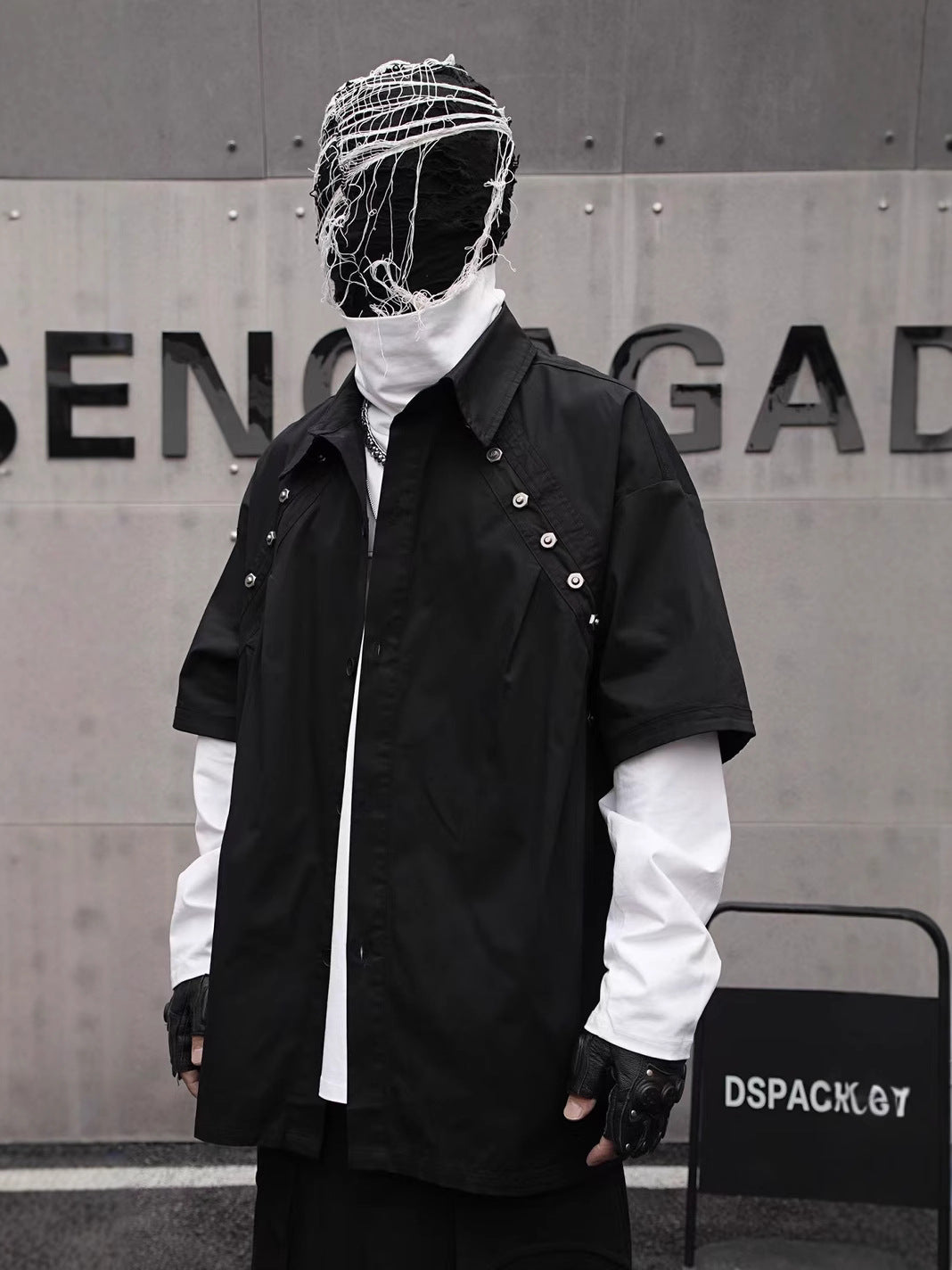 Мъжка риза Metal Rivet SS26