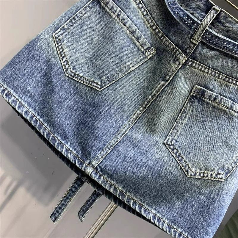 Дамска пола Denim Crystal SS26