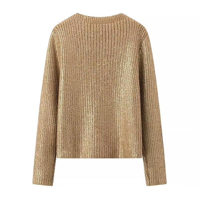 Дамски пуловер Golden Knit **SALE 25**-Thedresscode
