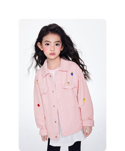 Детско дънково яке Fruits SS24 *COTTON DENIM-https://item.taobao.com/item.htm?spm=a1z0k.7628869.0.0.20fe37deOlFaoQ&id=741518375937&_u=t2dmg8j26111&sku_properties=1627207:399132847-Thedresscode