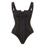 Дамски бански + панталон Black Mood SS25-бански-Thedresscode