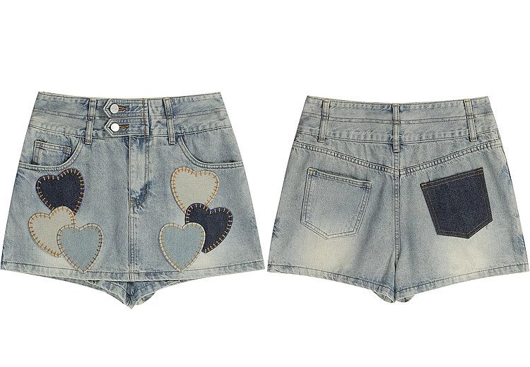 Дамски къси панталони Heart Patch SS26