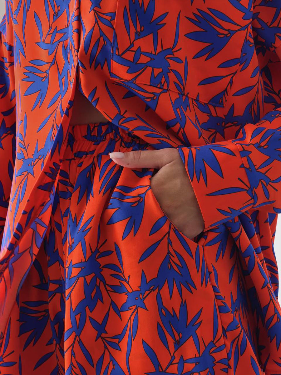 Дамски комплект Tropical Fire SS25-Thedresscode