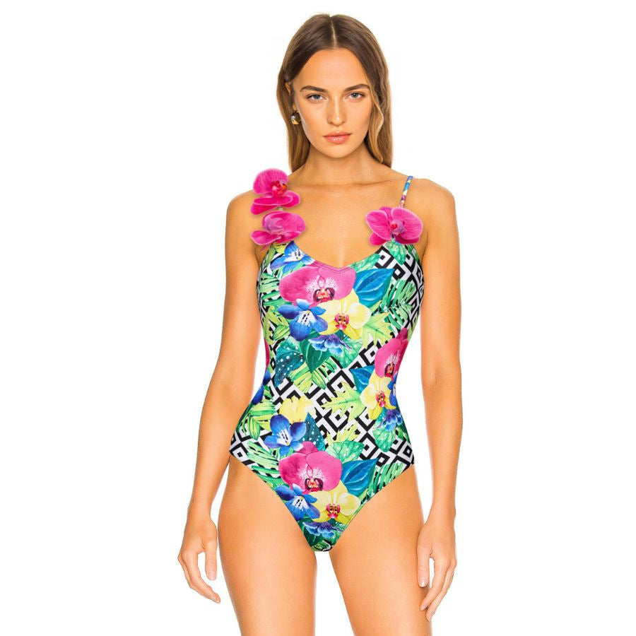 Дамски бански Orchid Obsession SS25-бански-Thedresscode