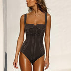 Дамски бански + панталон Black Mood SS25-бански-Thedresscode