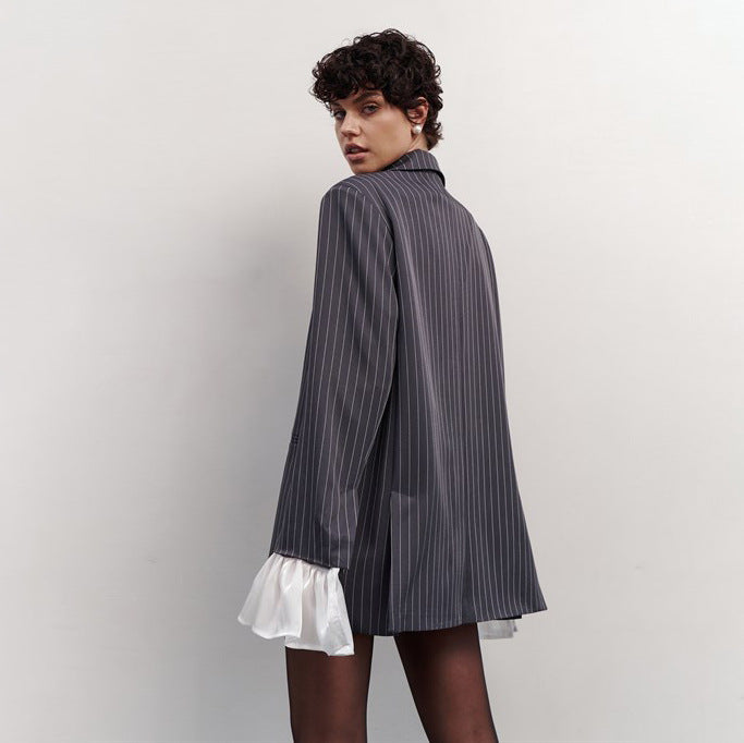 Дамско сако White Puff Sleeve FW 2026-https://detail.1688.com/offer/828460083310.html?kj_agent_plugin=aibuy-Thedresscode