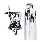 Дамски бански Graffiti Knot SS25-бански-Thedresscode