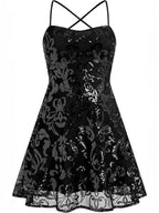 Дамска рокля Shimmer Queen SS25-https://detail.1688.com/offer/821124045693.html?spm=a26352.b28411319.offerlist.6.759c1e62MVFhPz-Thedresscode